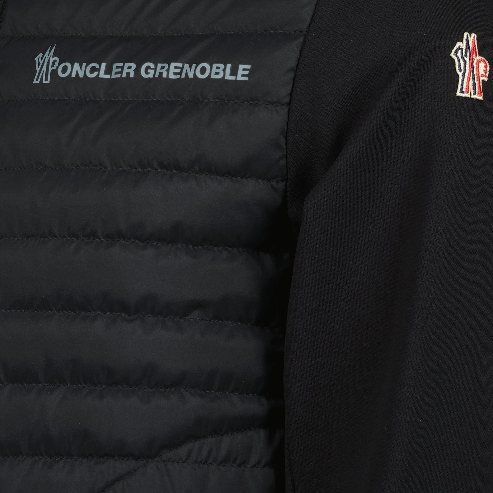 Vestes Veste zippée matelassée Moncler Grenoble Noir Femme