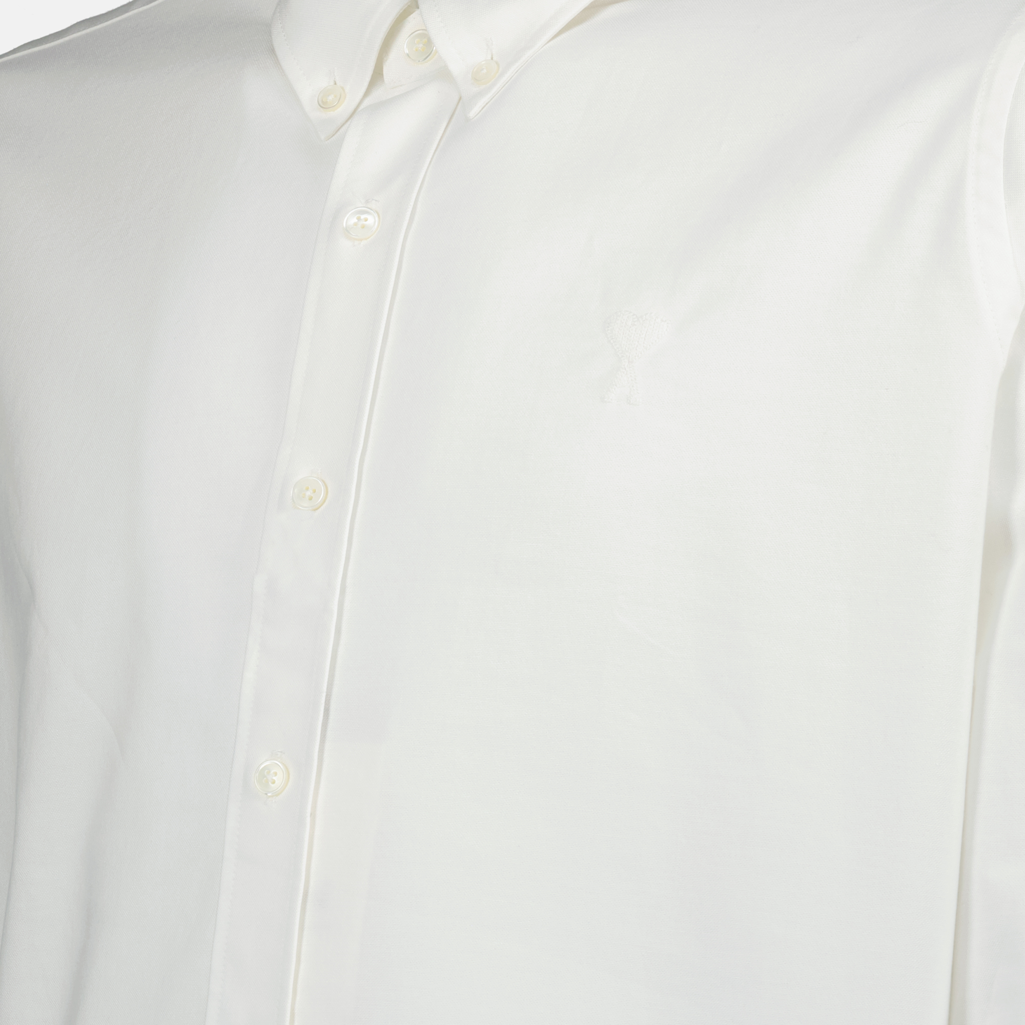 Chemises Chemise Ami de coeur Ami PARIS Blanc Unisexe