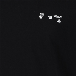 T-Shirts OMAA027C99JER013 1001 black white Off-White Schwarz Homme