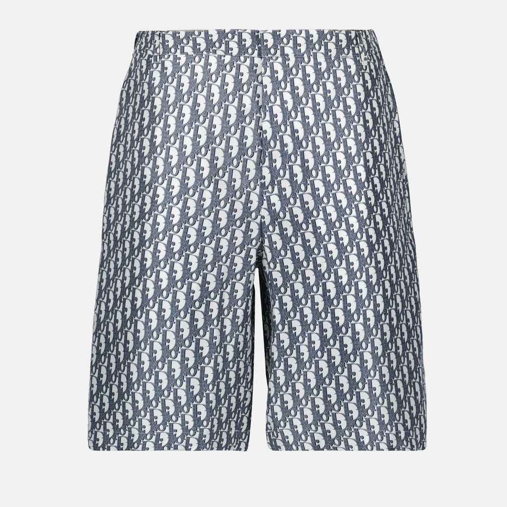 Shorts Short Dior Oblique Dior Dark blue Homme