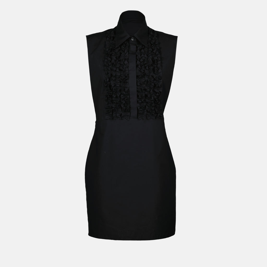 Dresses Poplin Dress Moschino Black Femme