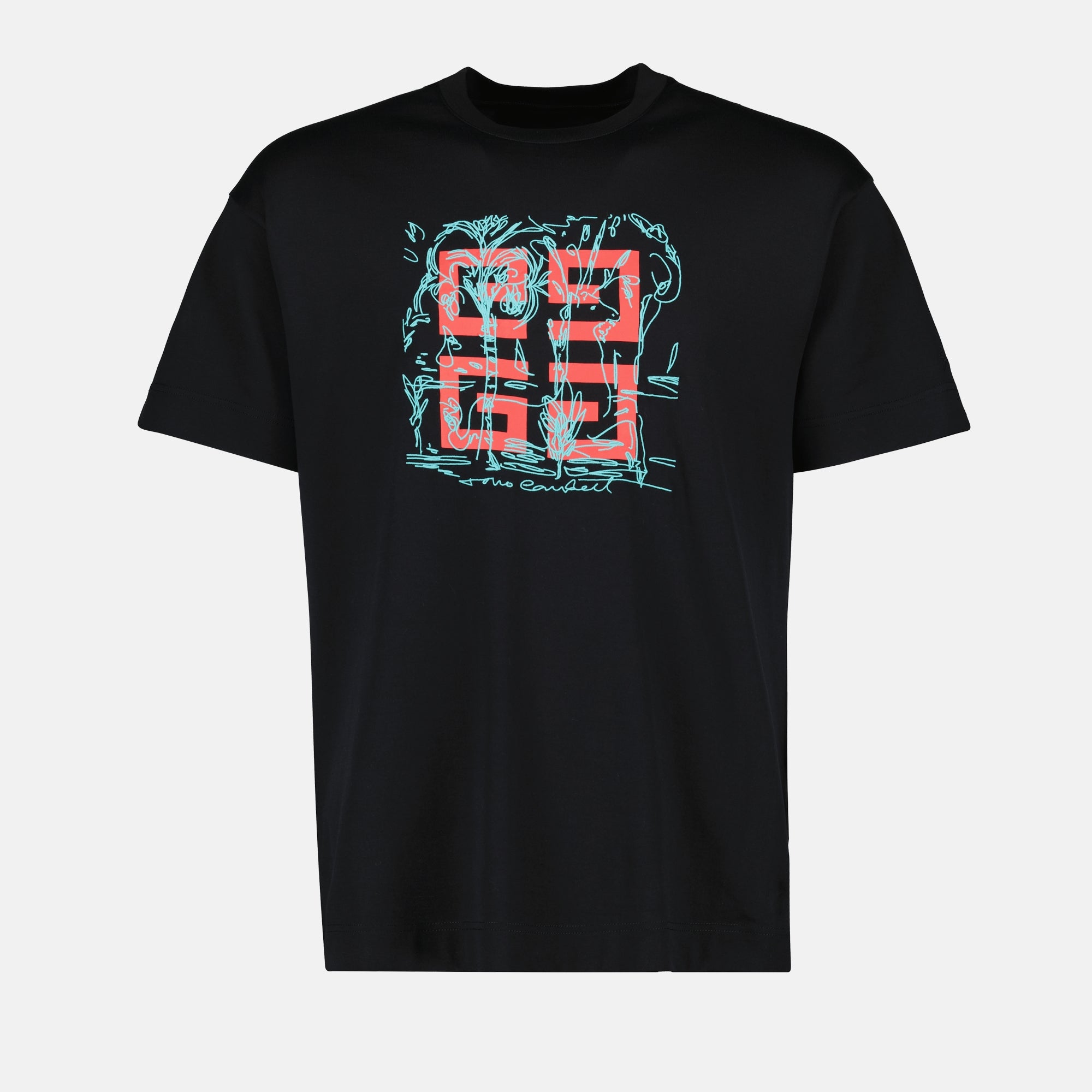 GIVENCHY ロゴ メッシュ Tシャツ ブラック XL 4GプリントTシャツ Givenchy - 男性用 – myCompañero