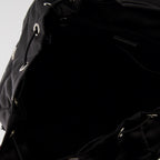 Mochilas Mochila de Couro Saffiano e Re-Nylon Prada Preto Homme