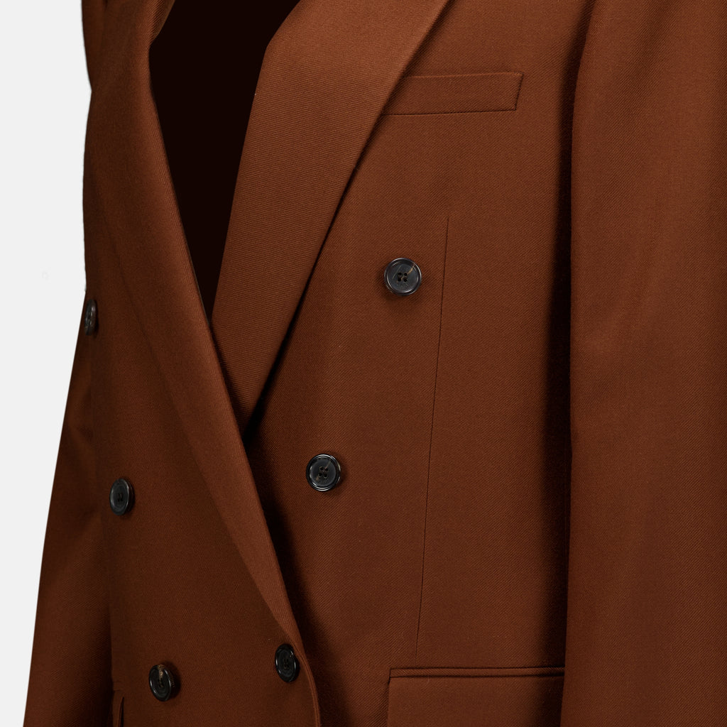 Vestes Brauner Cashmere Blazer Saint Laurent Marron Femme