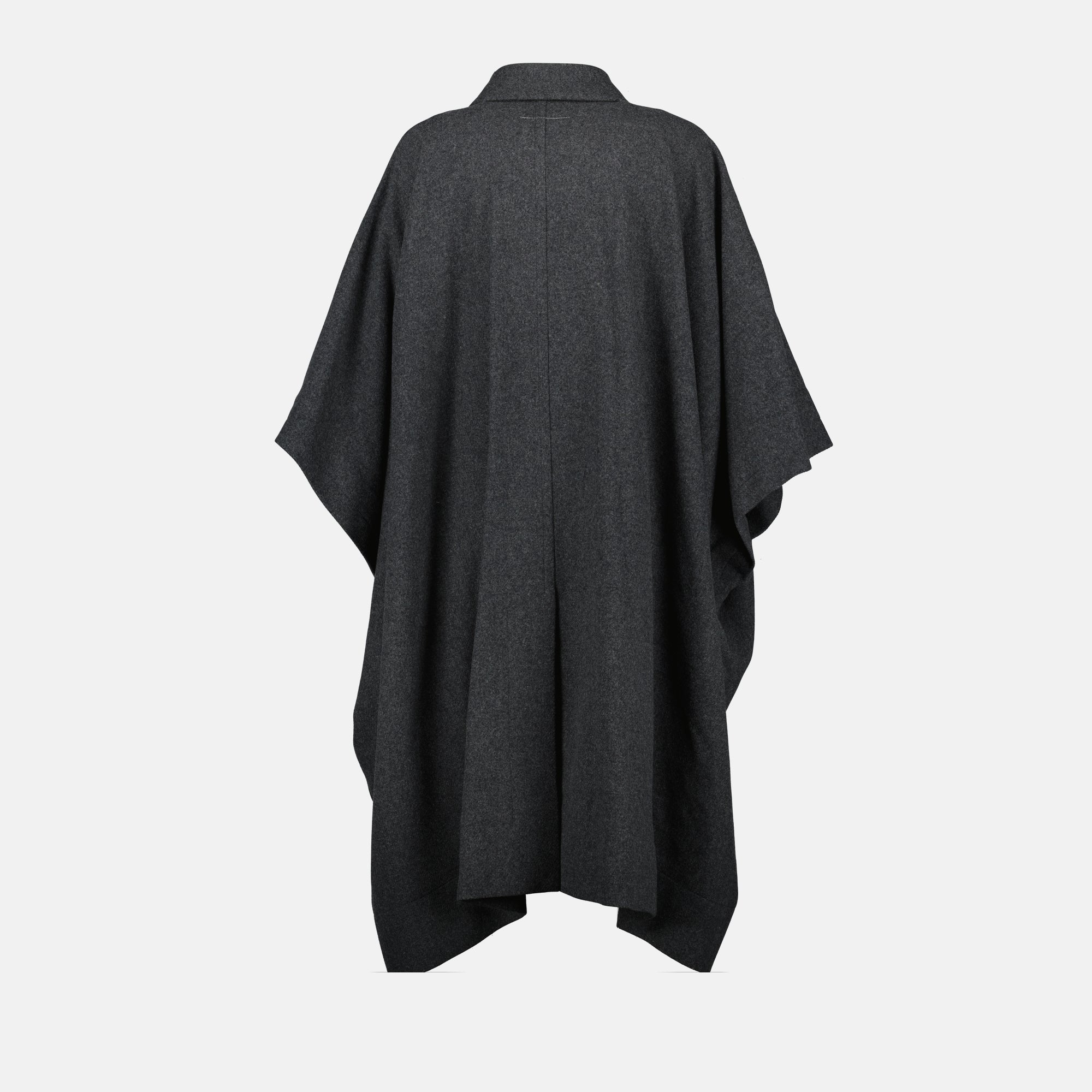 Image de l'article Long manteau en laine de la marque Mm6 pour Femme - Saison Automne-Hiver 2025 - Vue détaillée_2