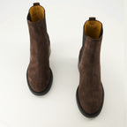 Imagen de las Botas de Tobillo de Ante de Tod's para Mujer - Temporada Otoño-Invierno 2025 - Vista de Cima de Par de Zapatos