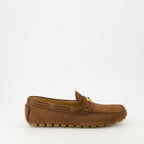 Mocassins Mocasines Driver Fastaway Valentino Garavani Marron Homme