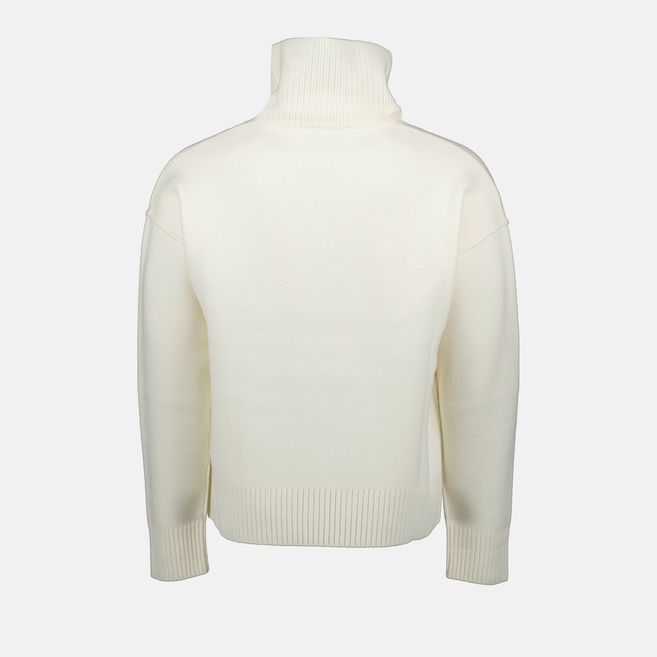 Maille Pull Ami de coeur Ami PARIS Blanc Unisexe