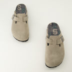 Imagem do artigo Mules Boston da marca Birkenstock para Unisex - Temporada Outono-Inverno 2025 - Vista de cima do par de sapatos