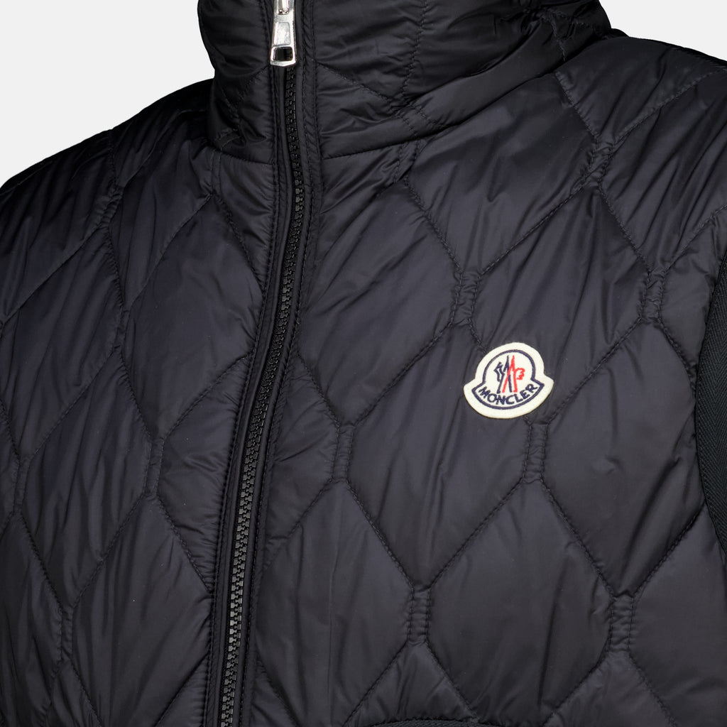 Vestes 리버시블 테디 민소매 재킷 Moncler Noir Homme