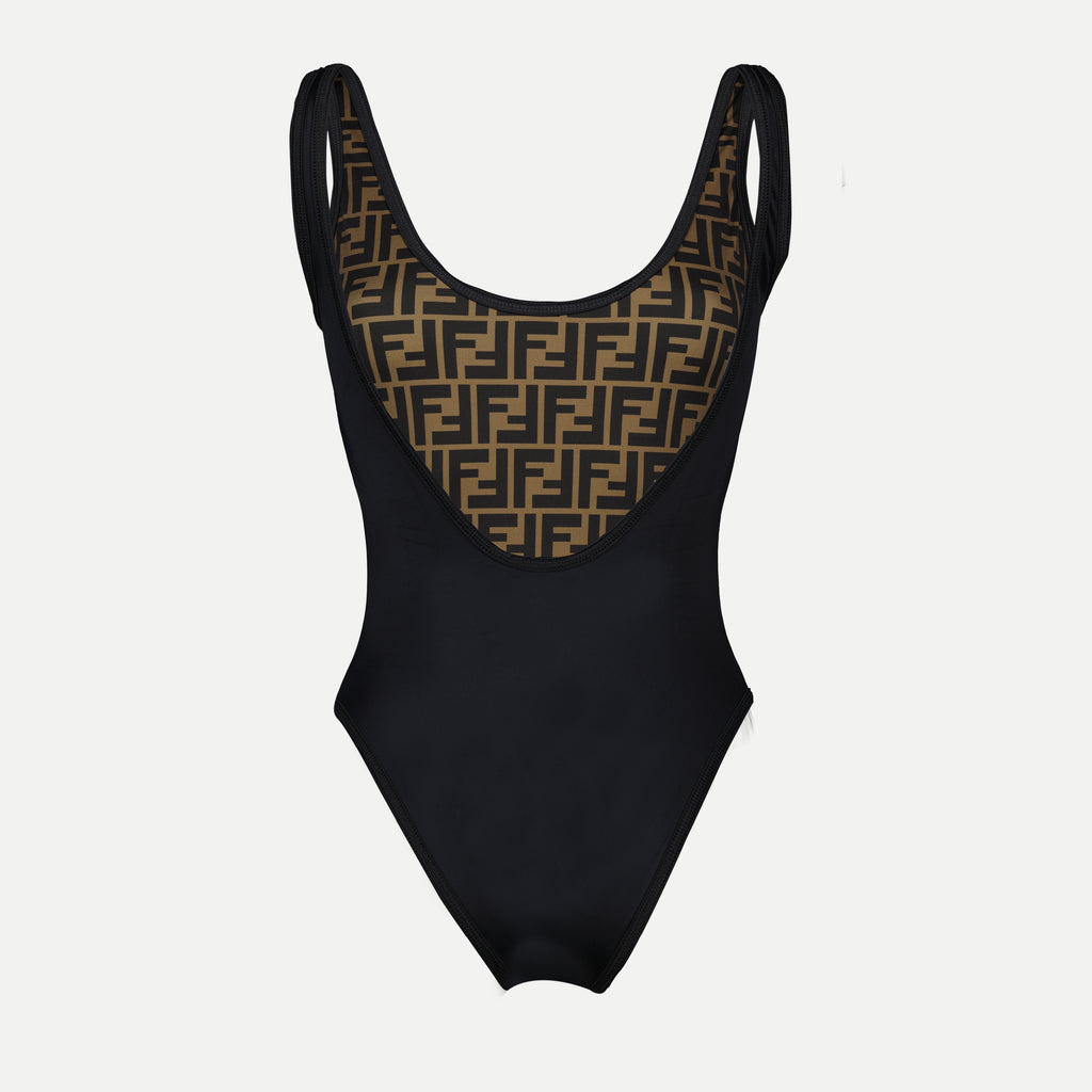 Beachwear Maillot de bain Fendirama Fendi Marron Femme