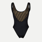 Beachwear Maillot de bain Fendirama Fendi Marron Femme