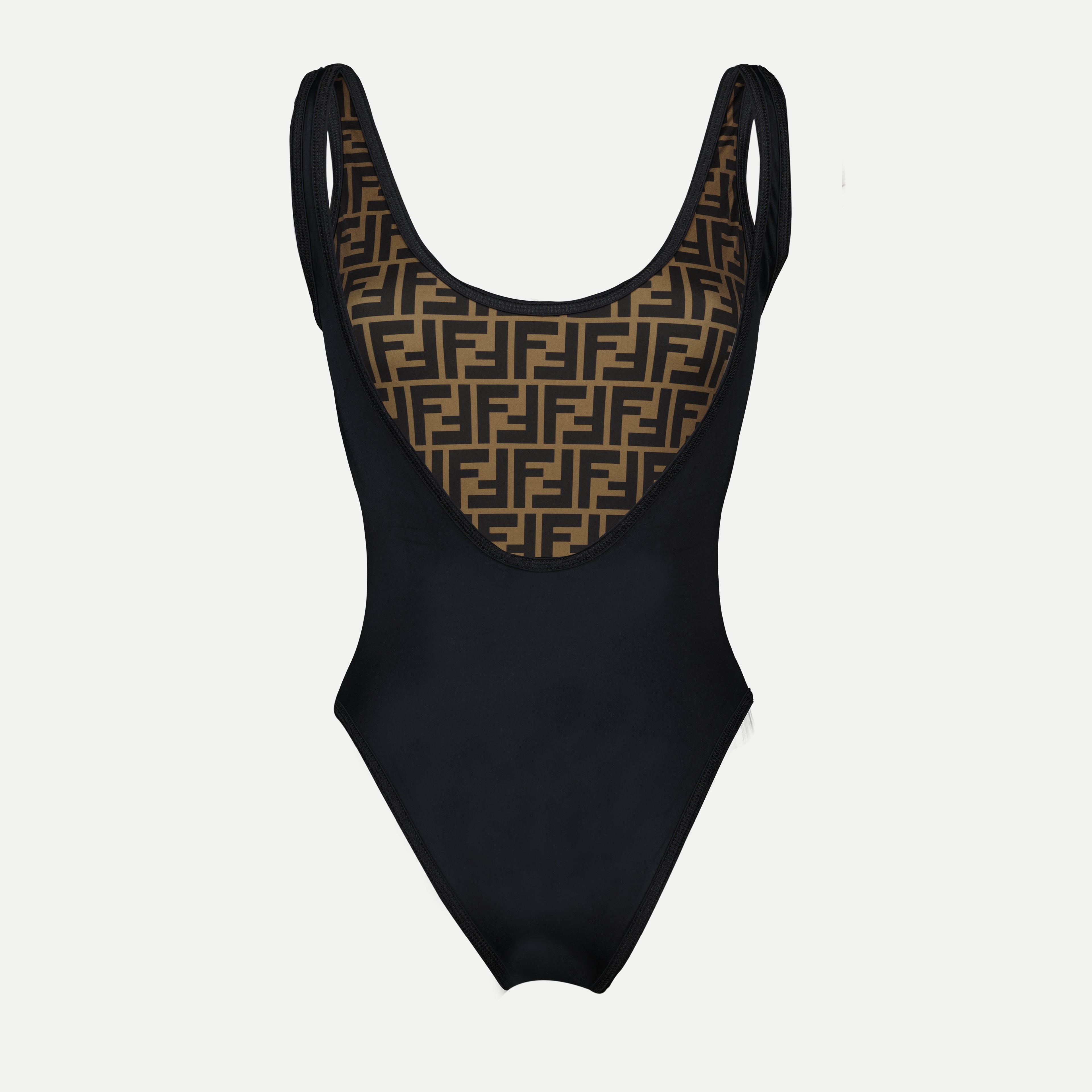 Beachwear Maillot de bain Fendirama Fendi Marron Femme