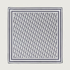 スカーフ・手袋 Carré de soie Oblique Dior 青 Homme