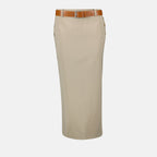 Gonne Gonna a Tubino Moschino Beige Femme