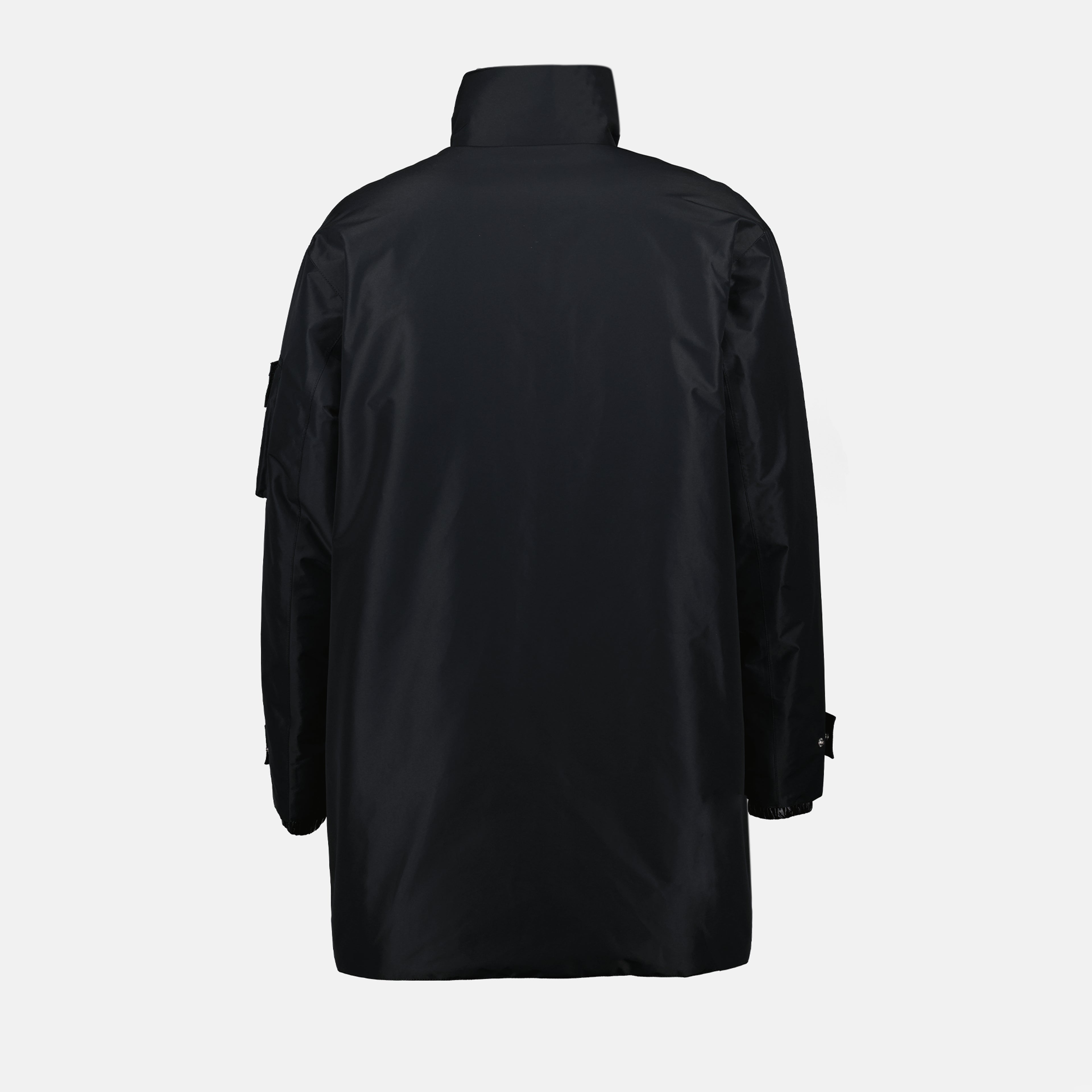 Vestes Parka en Re-Nylon Prada Noir Homme