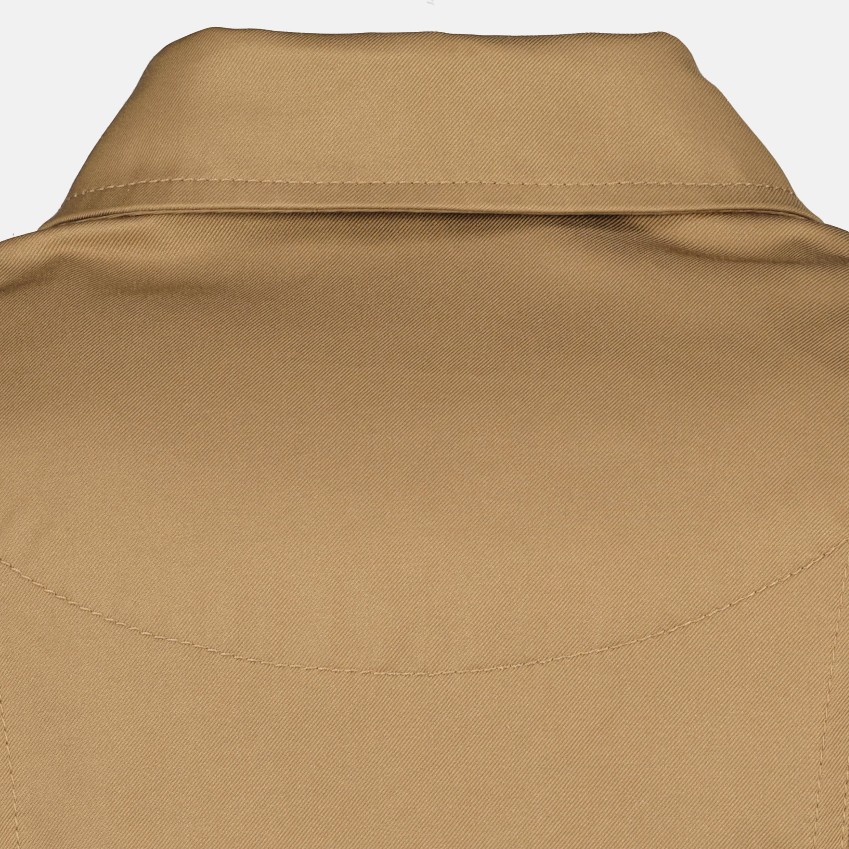 Vestes Veste à capuche Adenium en gabardine de coton Moncler Marron Femme