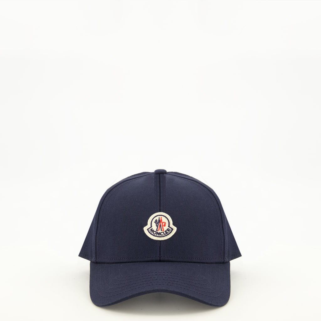 Chapeaux, casquettes et bonnets Gorra de algodón azul marino Moncler Bleu foncé Homme