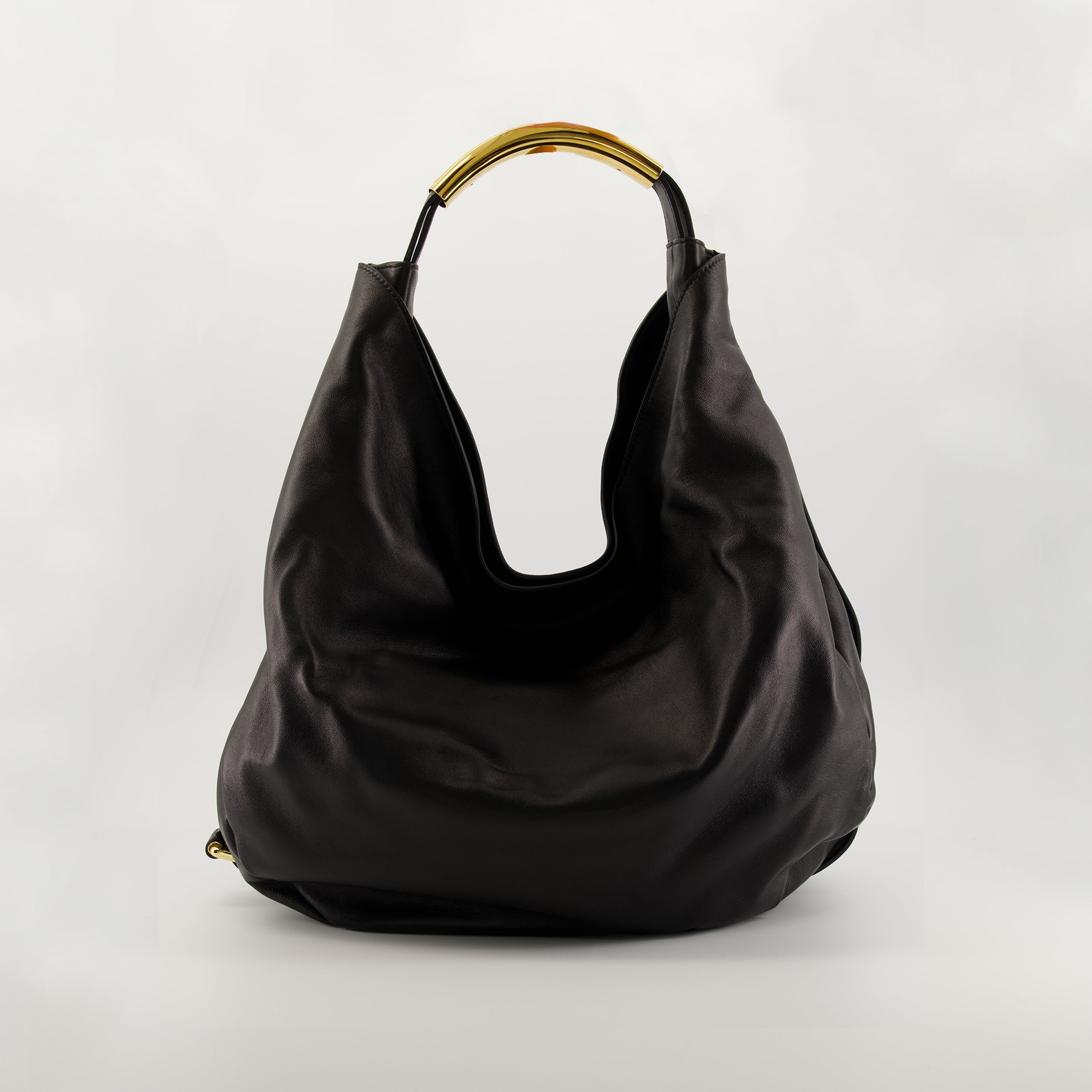 ハンドバッグ・ショルダーバッグ サック ハンドル ミー ミディアム Moschino 黒 女性