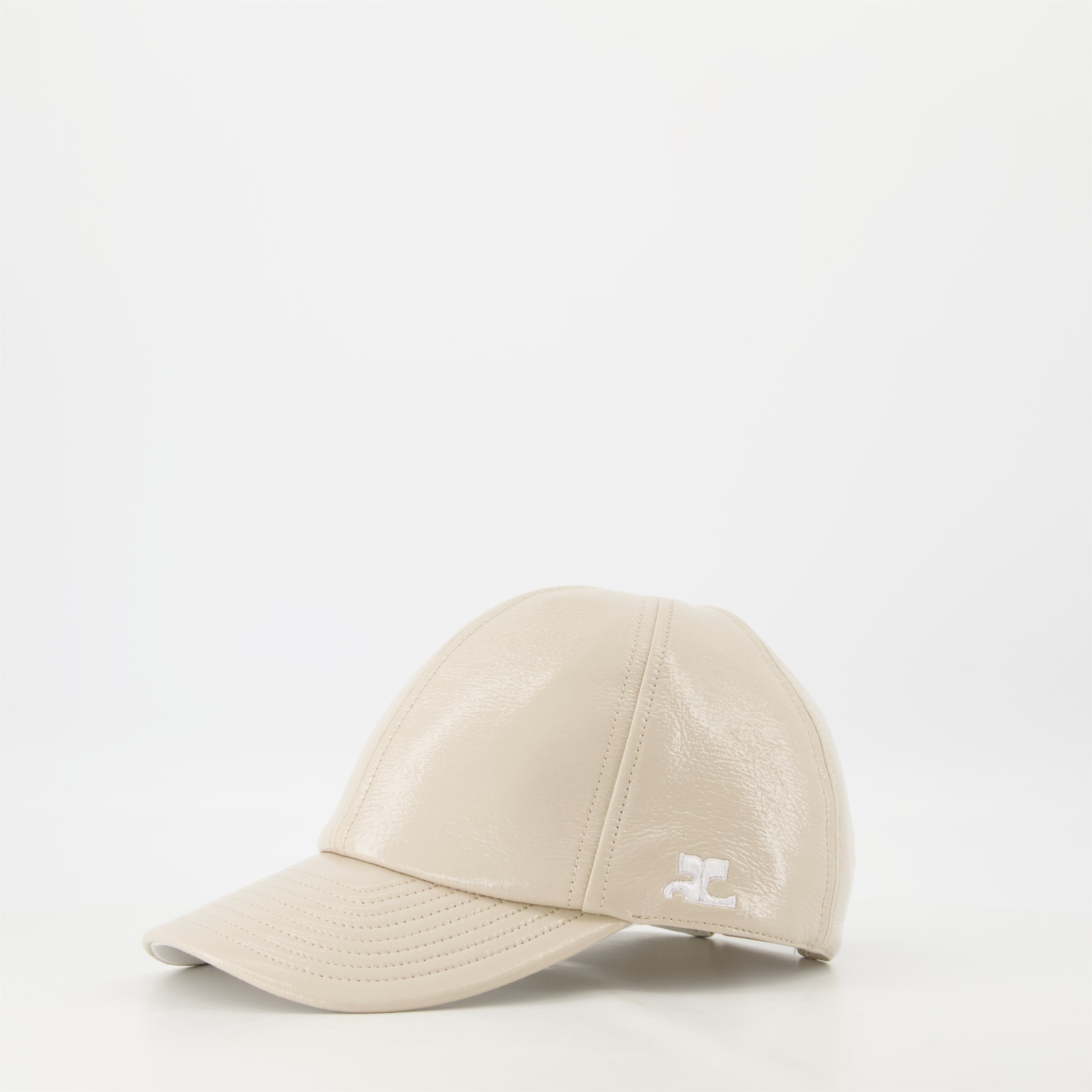 Hats, caps and beanies Vinyl Reissue Cap Courrèges Beige Unisex