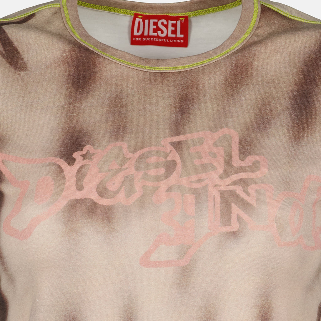 Image de l'article T-shirt T-Graphi imprimé de la marque Diesel pour Femme - Saison Automne-Hiver 2025 - Vue détaillée_1