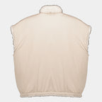 Vestes Chaqueta de plumas Chardonneret de teddy reversible 2 en 1 Moncler Beige Femme