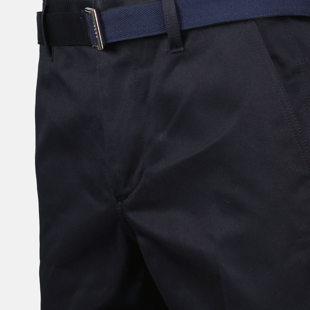 Calças Calças Chino Sacai Azul escuro Homme