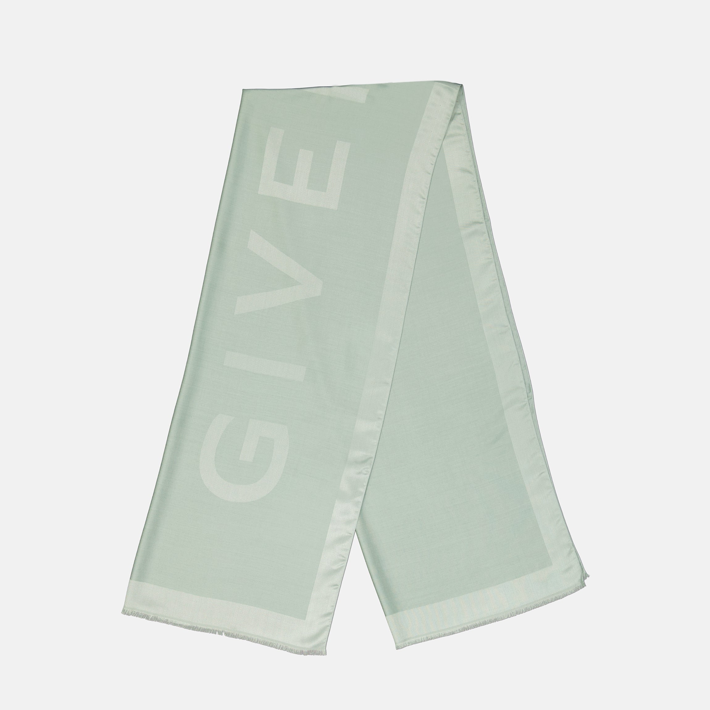 Bufandas y guantes Bufanda 4G Givenchy Verde Femme
