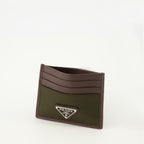 Imagen del portatarjetas Speedrock caqui de Prada para Hombre - Temporada Primavera-Verano 2026 - Vista Detallada_2