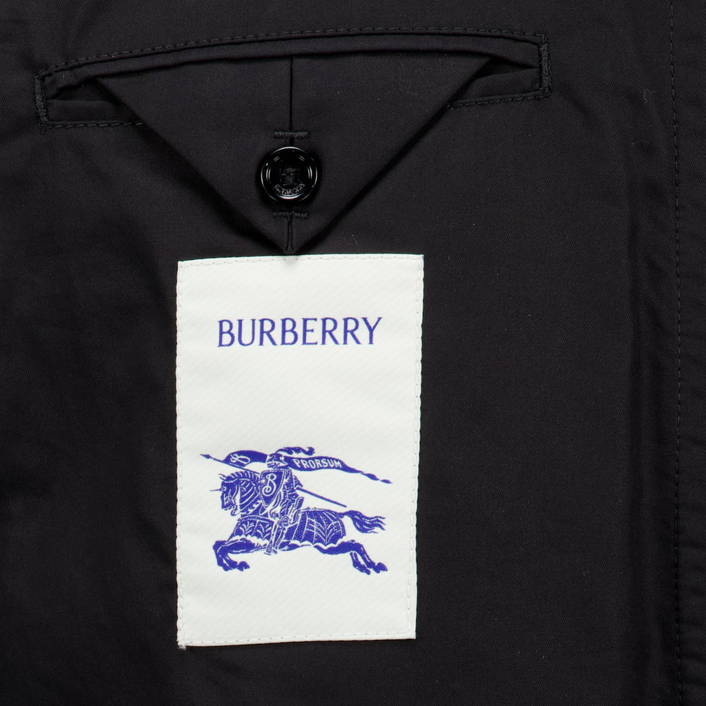 Vestes Black Zip Jacket Burberry Noir Homme