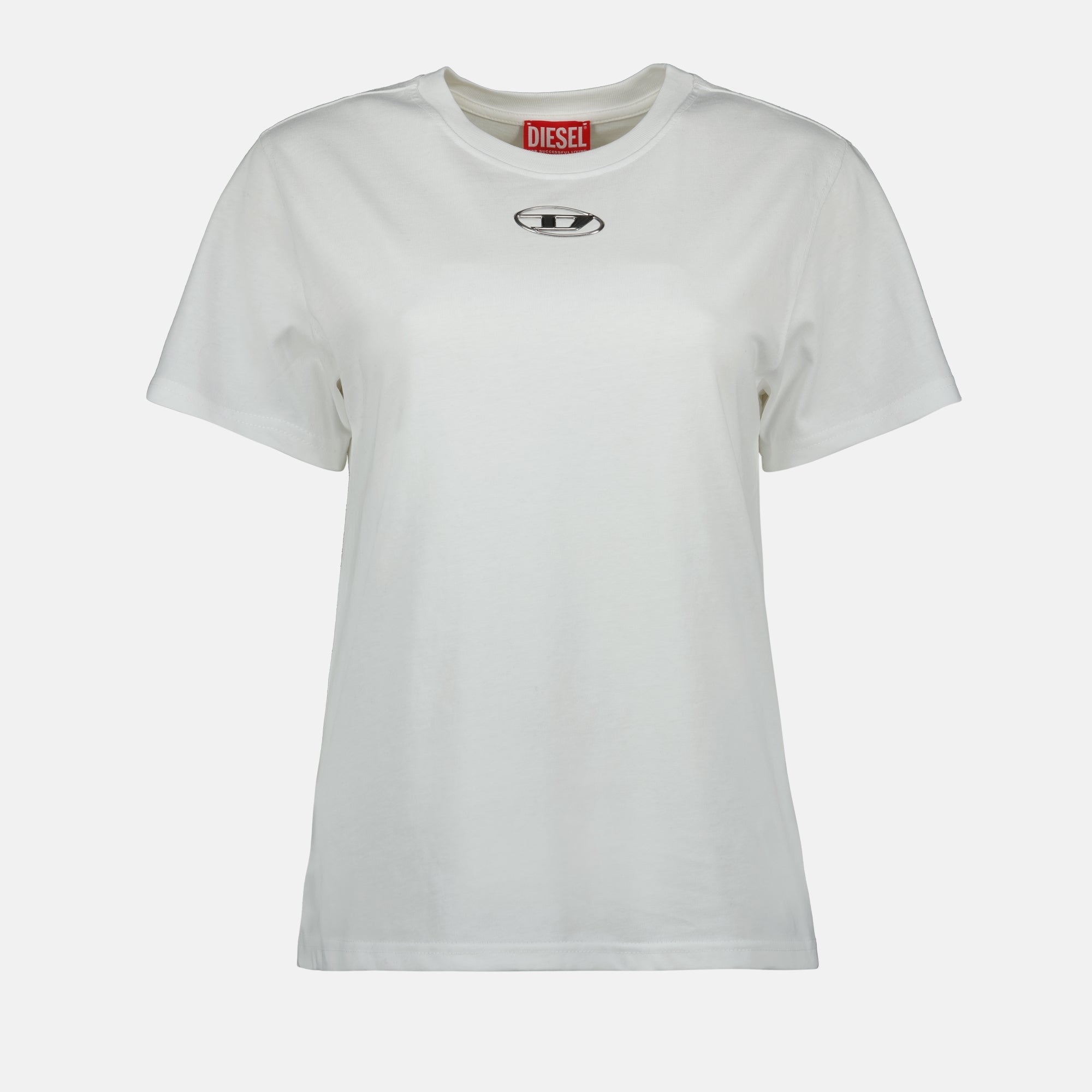 T-shirts T-shirt blanc D-Uncuntie Diesel Blanc Femme