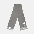 Scarves and gloves Scarf <tc>Ami de coeur</tc> Ami PARIS Gray Unisex