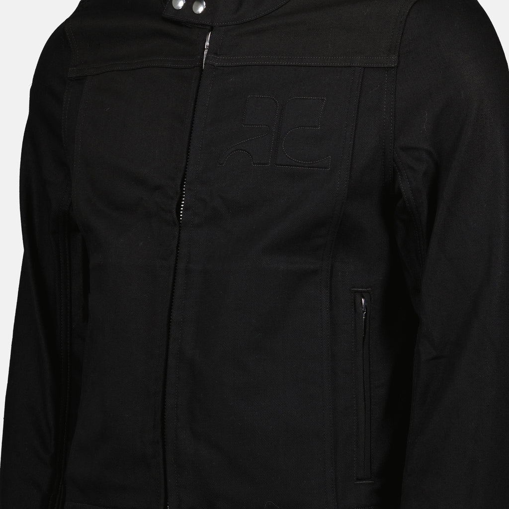 Jackets Blouson Iconic Courrèges Black Homme