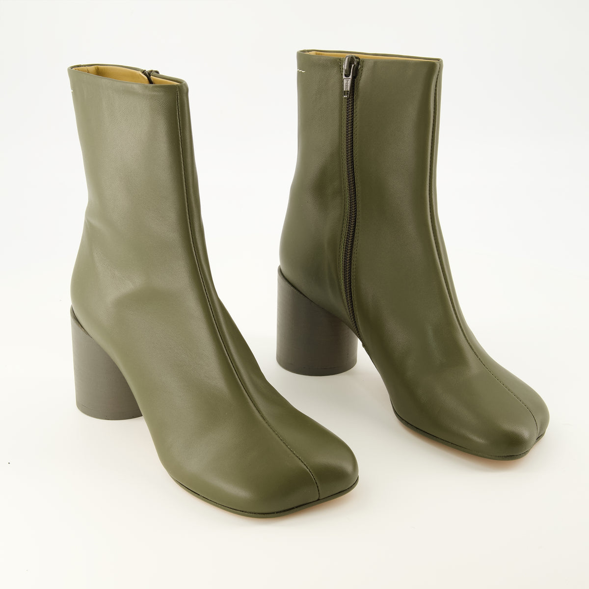 Bottines Bottines Anatomic kaki Mm6 Kaki Femme