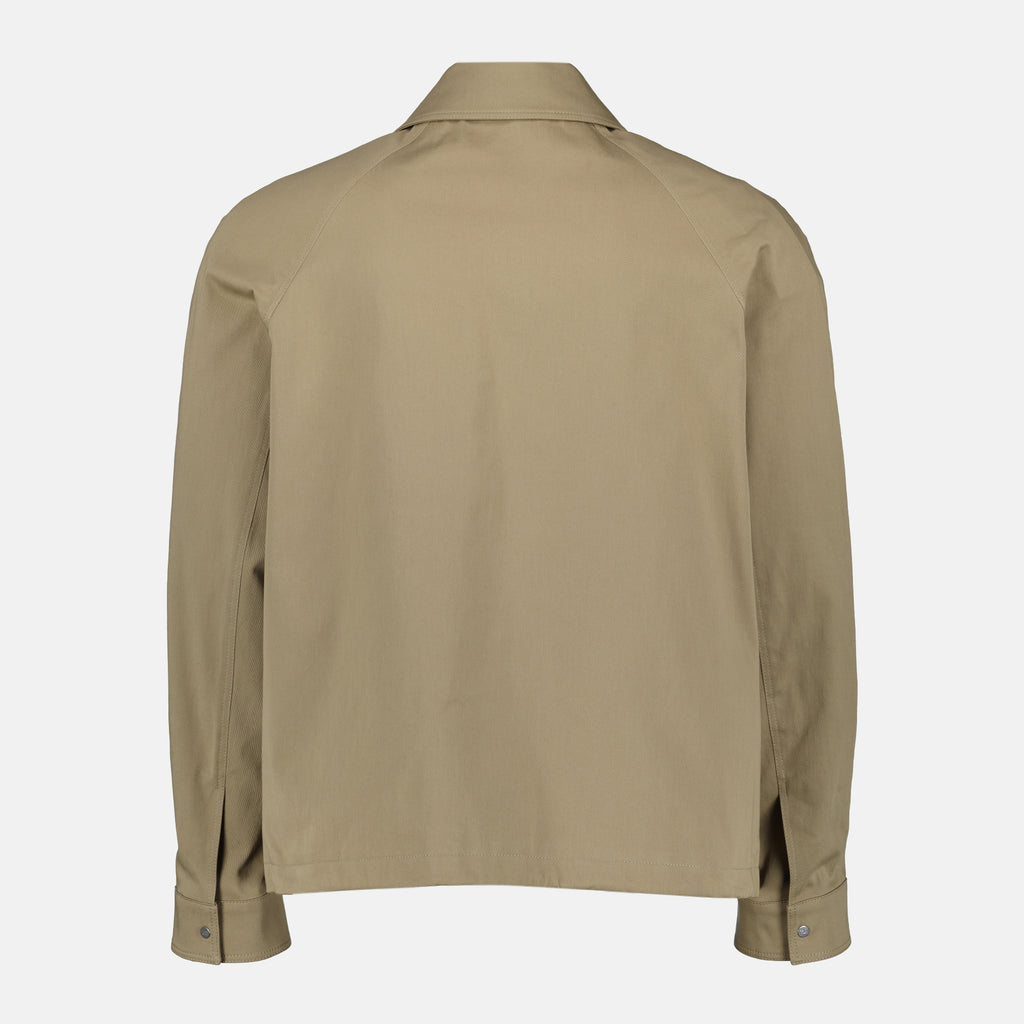 Image of the Fendi Men's Cotton Jacket - Autumn-Winter 2025 - Back View