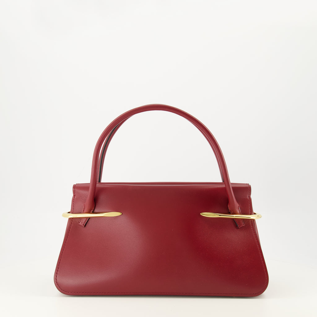 Image de l'article Sac Pinch medium bordeaux de la marque Givenchy pour Femme - Saison Printemps-Été 2026 - Vue de Dos