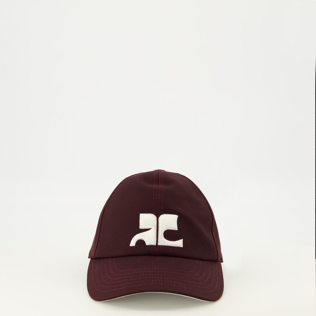 Chapeaux, casquettes et bonnets Casquette AC brodé bordeaux Courrèges Bordeaux Femme
