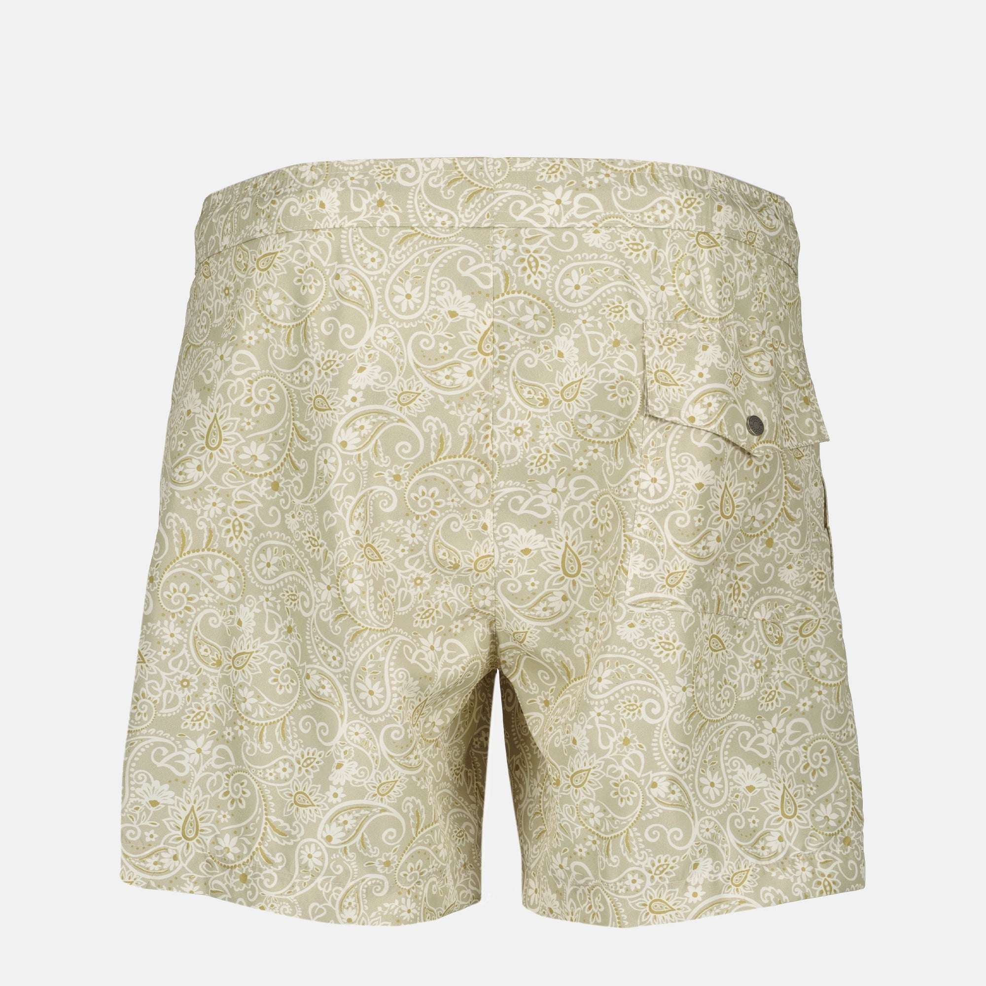 Image de l'article Maillot de bain imprimé Cachemire de la marque Moncler pour Homme - Saison Printemps-Été 2026 - Vue de Dos