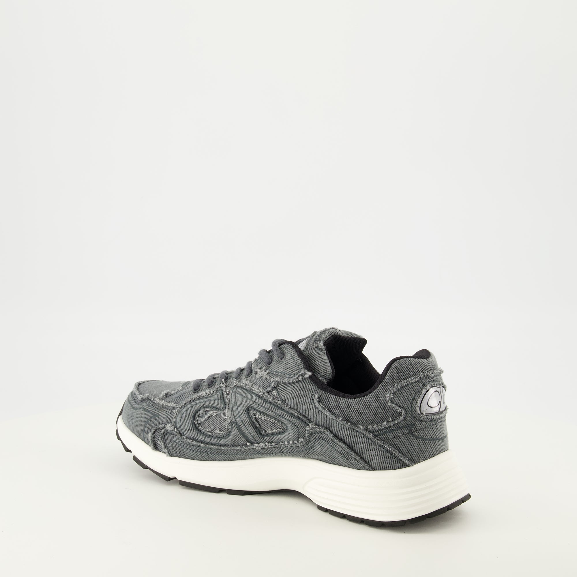 Baskets Baskets B30 effet denim grises Dior Gris Homme