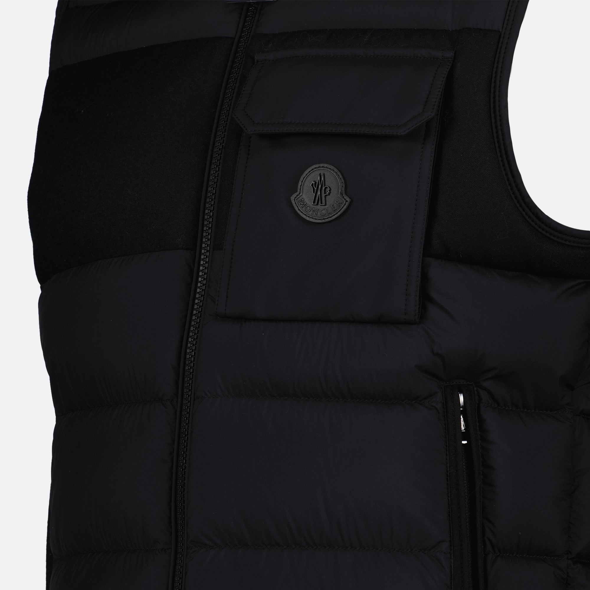 Jacken Doudoune Estagnour sans manches Moncler Schwarz Homme