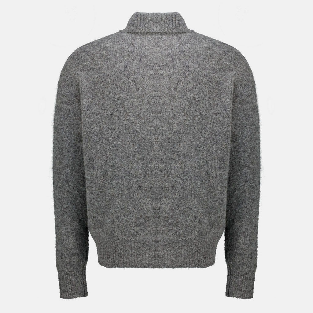 Polos Grau Alpaka Polo Ami PARIS Gris Homme