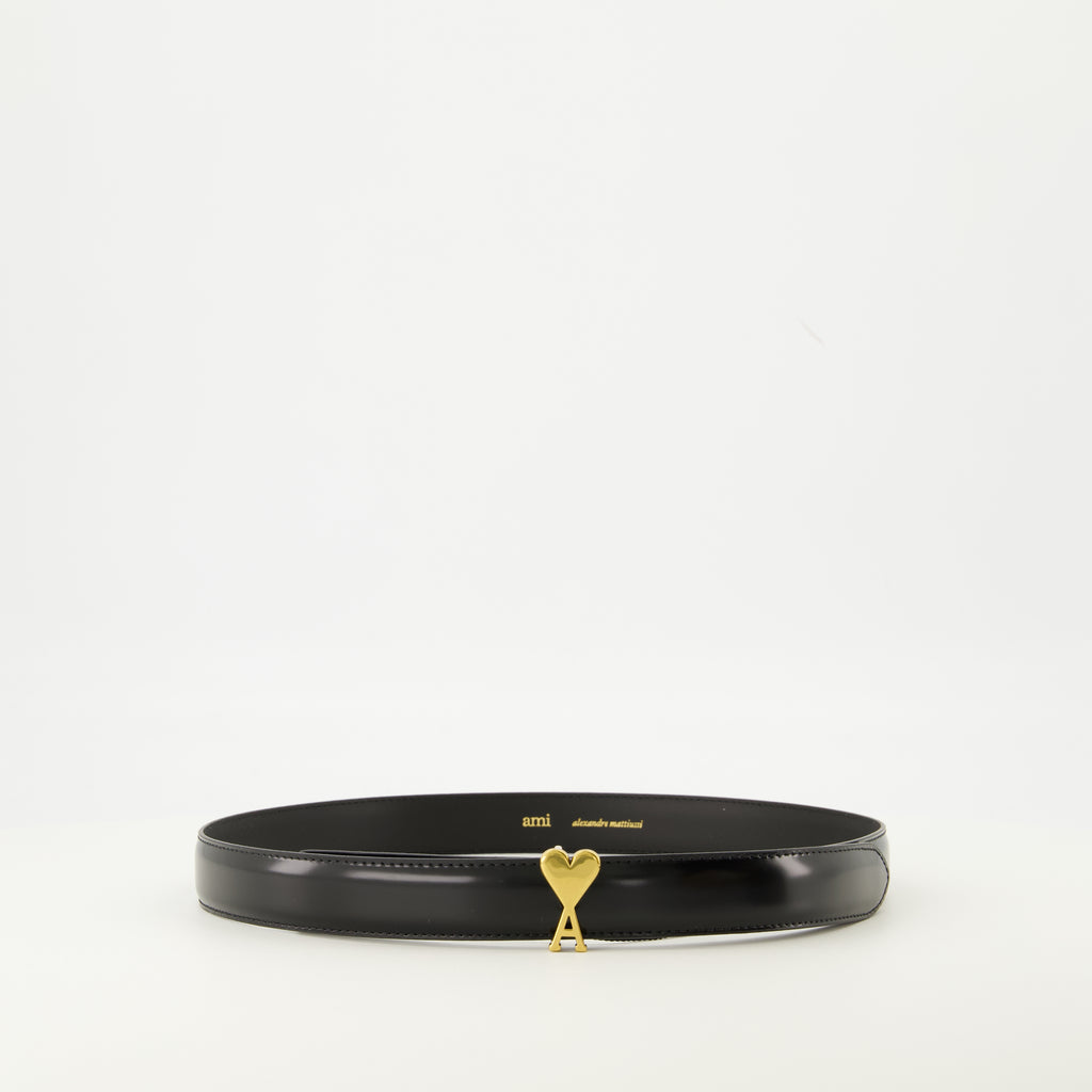 Image of the article Heart Ami belt from the brand Ami PARIS for Unisex - Autumn-Winter Season 2025 - Front View