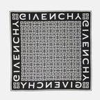 Scarves and gloves 4G Silk Scarf Givenchy Black Femme