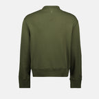 Sweatshirts Sweatshirt Alexandre Mattiussi Ami PARIS Kaki Homme