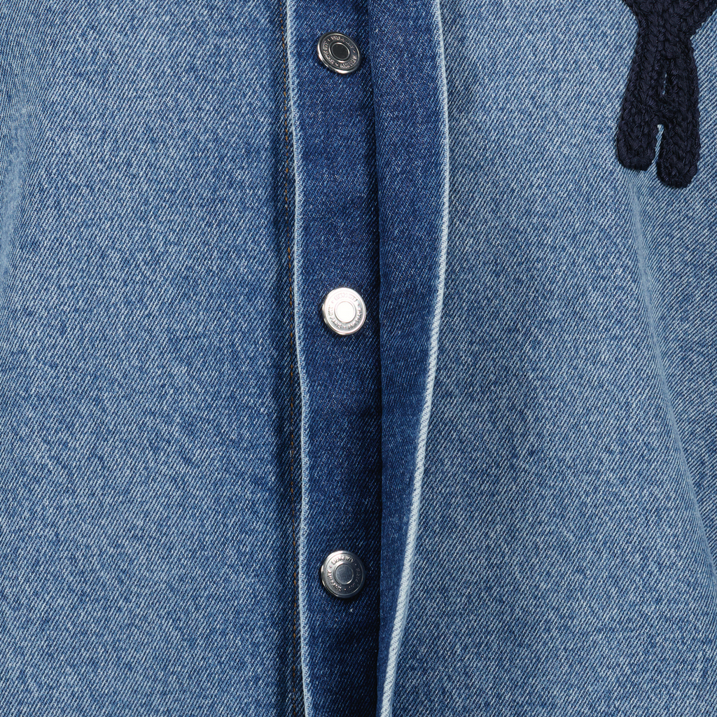 Chemises Veste en jean Ami de coeur Ami PARIS Bleu Femme