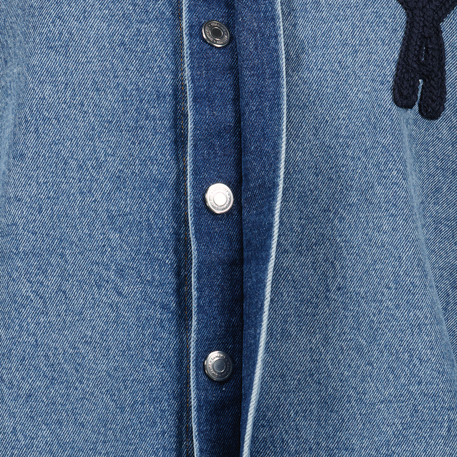 Chemises Veste en jean Ami de coeur Ami PARIS Bleu Femme