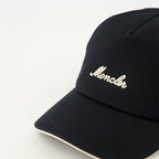 Imagen del artículo Gorra de logo negro de Moncler para Hombre - Temporada Primavera-Verano 2026 - Vista Detallada 3