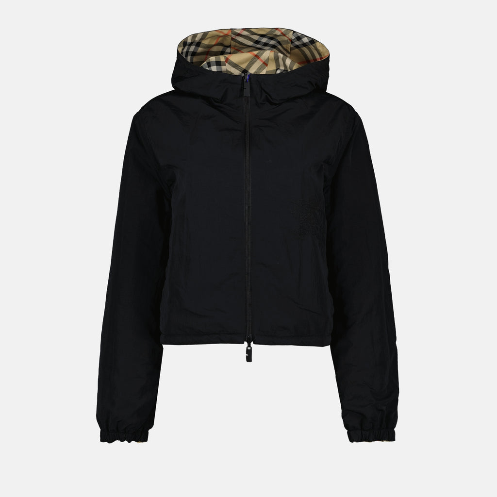 Vestes Veste réversible à carreaux Burberry Beige Femme