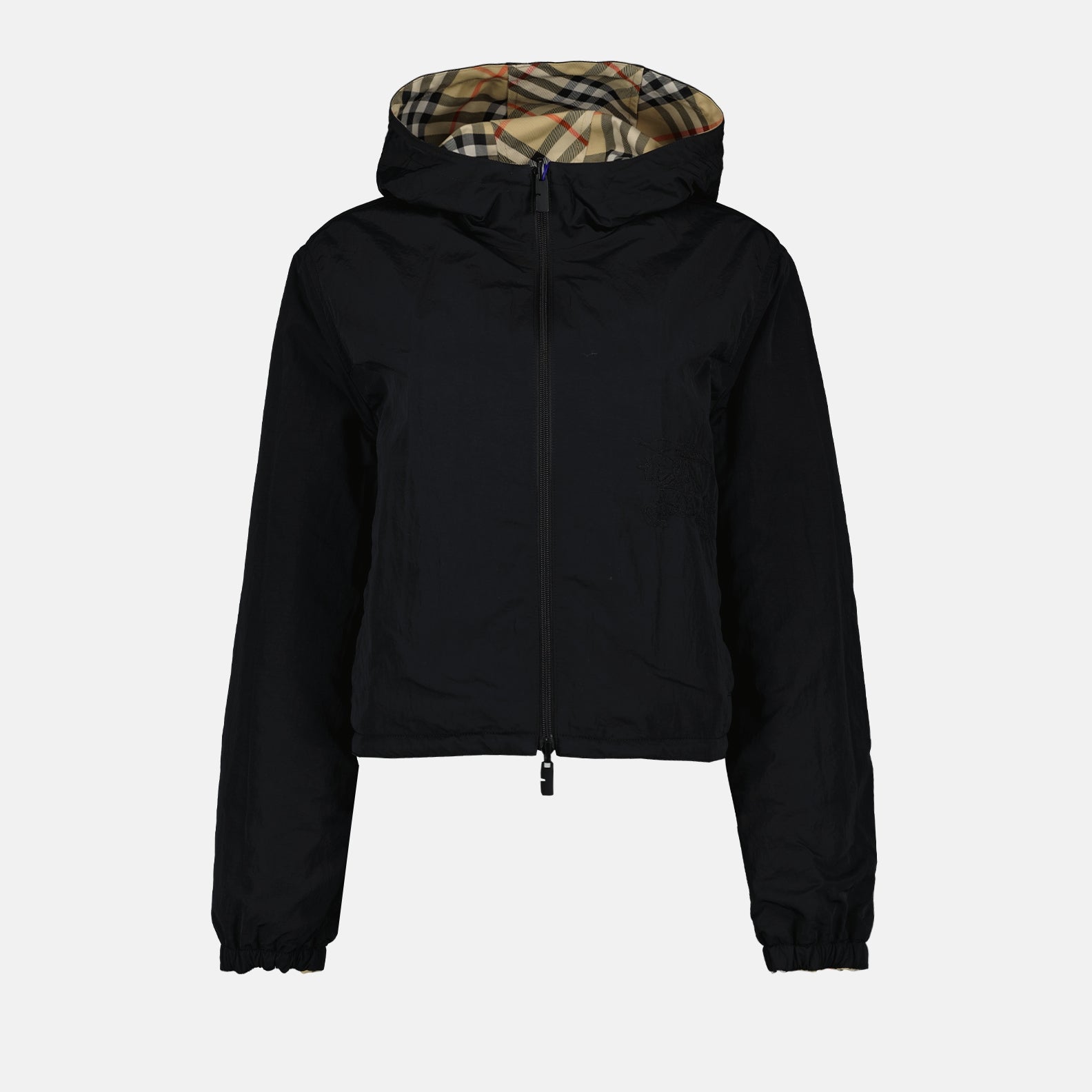 Vestes Veste réversible à carreaux Burberry Beige Femme