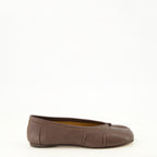 Chaussures plates タビブラウンバレリーナ Maison Margiela Marron Femme